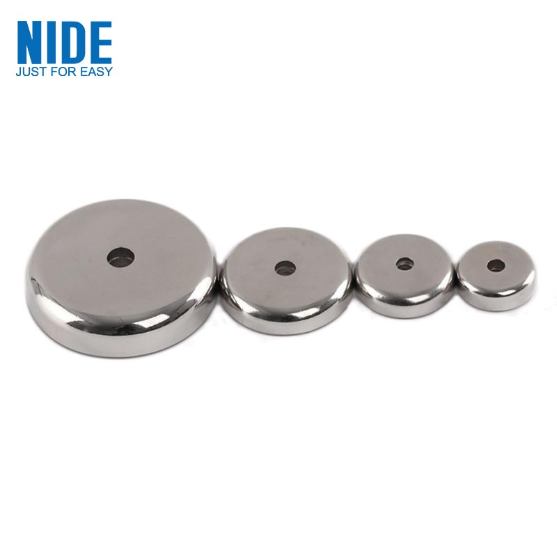 Round Base Cup Magnet Sintered NdFeB Eman